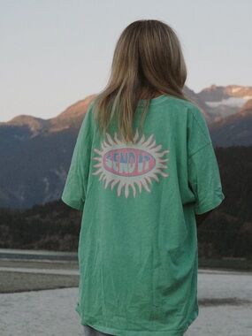Send It Graphic Short Sleeve Tee - Green
